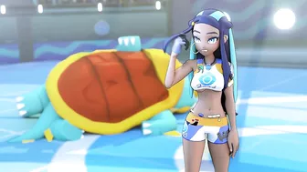 【Lewd Pokemon Animation Dub】 "Nessa's 'Reward'~" 【Art: AyyTeeThreeDee】