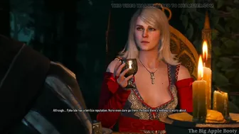 Blonde Keira Metz Betrayed Triss and Cheated With Geralt Witcher 3