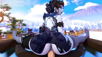 Fucking Widowmaker's delicious pussy 4K (tasty penetration, intense sex, Big Ass, Fuck my pussy) by SaveAss