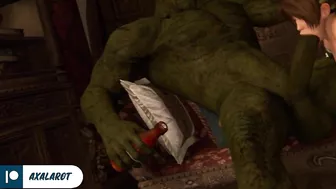 Mai Hard Fucked by Orc Huge Dick Until Cum