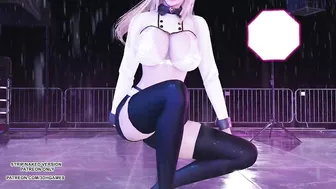 [MMD] Solar - Spit it out Ahri Evelyn Seraphine Sexy Kpop Dance 4K League of Legends KDA