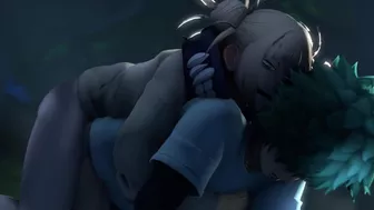 My Hero Academia Toga pegging Deku