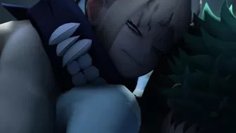 My Hero Academia Toga pegging Deku