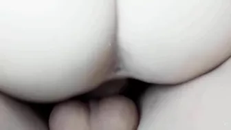 ASMR Fucking hard with Plug Posture opens my vagina and fills it with Semen