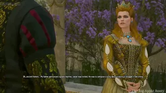 Queen Anna Henrietta Ride on Geralt,s dick for saving her stepsister Syanna Witcher 3