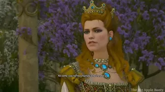 Queen Anna Henrietta Ride on Geralt,s dick for saving her stepsister Syanna Witcher 3