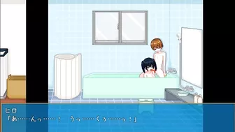 【H GAME】田舎ライフ♡ドットアニメーション② Hシーン紹介 中出し 騎乗位