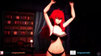 MMD R18 Rias Gremory Follow the Leader