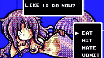 Abobo Meets Mermaid Flipnote Animation