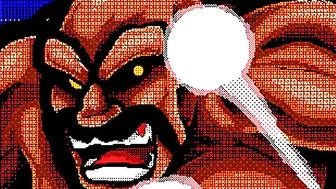 Abobo Meets Mermaid Flipnote Animation