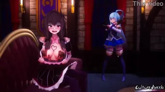 [konosuba] kazuma fuck fest