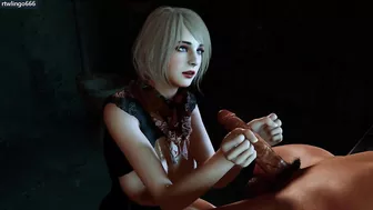 Resident Evil 4 - Ashley Graham × Black Stockings - Lite Version