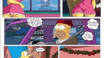 The Simpsons Christmas special Sitcom Comic Porn Cartoon Porn Parody