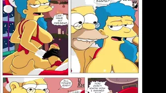 The Simpsons Christmas special Sitcom Comic Porn Cartoon Porn Parody