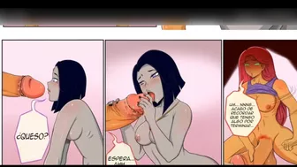 Adult Raven's Secret Futanari Cartoon Porn Comic