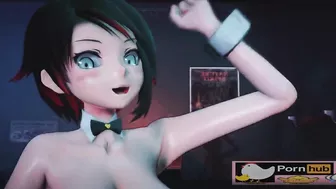 mmd r18 sexy bitch Eric Prydz Pjanoo Ruby Rose Bunny style 3d hentai