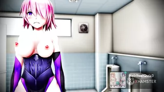 mmd r18 Mash Kyrielight ahegao sexy knight erotic 3d hentai