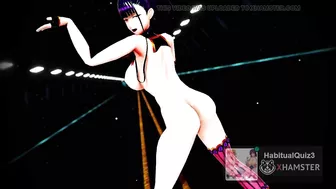 MMD R18 Murasaki Shikibu FATE GRAND ORDER Sexy Milf want hard pound ass 3d hentai