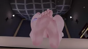 sweaty VTuber feet (POV)