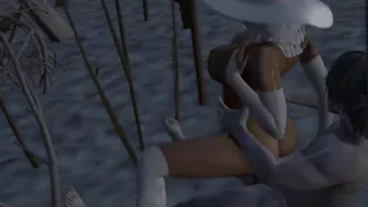 Snow queen having sex