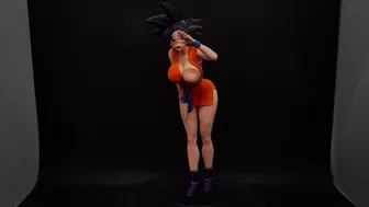 Female goku figure