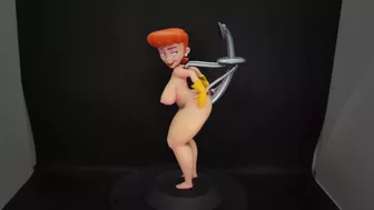 Dexter`s mom robot figure