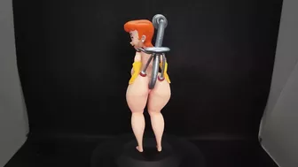 Dexter`s mom robot figure