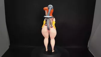 Dexter`s mom robot figure