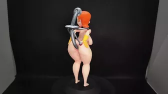 Dexter`s mom robot figure