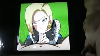 Dragon Ball HENTAI Android 18 Blowjob By Seeadraa Ep 186 (VIRAL)