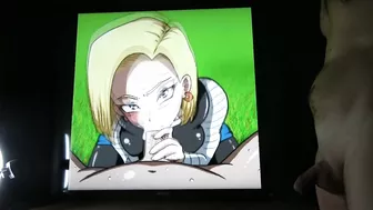 Dragon Ball HENTAI Android 18 Blowjob By Seeadraa Ep 186 (VIRAL)