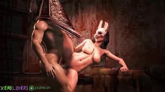 The Huntress X Pyramid Head (Dead by Daylight & Silent Hill)