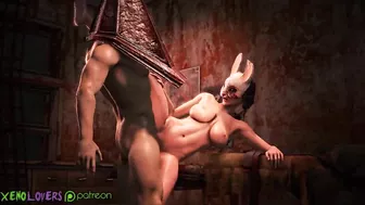 The Huntress X Pyramid Head (Dead by Daylight & Silent Hill)