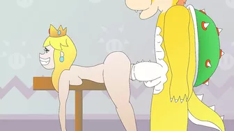 Princess Peach x Bowser Hentai Collection