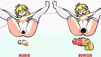 Princess Peach x Bowser Hentai Collection