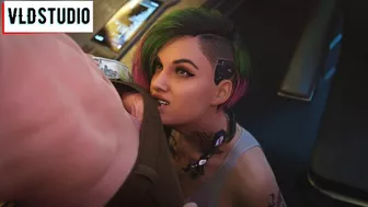 Cyberpunk 2077 Judy Alvarez HENTAI 3D