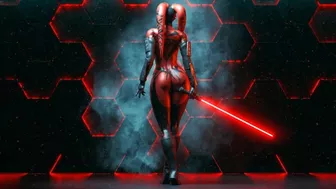 Star Wars Hentai 3D Darth Talon Rides Dick