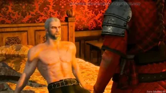 Geralt lost race to Cerys to win her in bed The Witcher 3