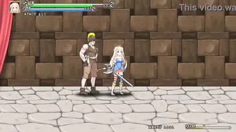 Cute blonde hentai having sex with men in Iris in wond new hentai gameplay