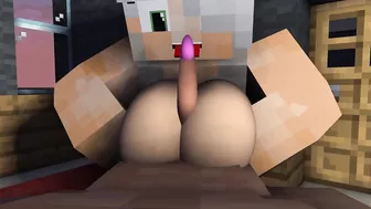 My Minecraft Girlfriend plays with my Dick while Im resting