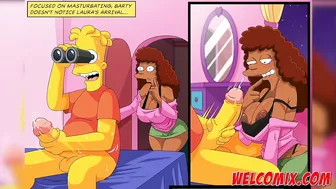 Fucking the hot neighbor! The neighbor's love - The Simptoons