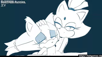 Blaze helps Sticks give a Blowjob