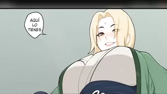 Adult Naruto Cartoon Parody - Tsunade and Sakura Futanari Porn Comic