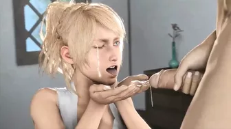 Lady Lunafreya Loves Her Cum