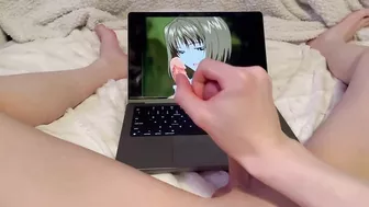 Futanari Watches Hentai To Warm Up Her Juices