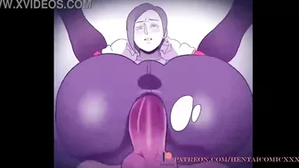 Animated Wiigirl get her ass rammed by BBC