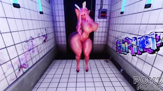 Skyrim SE THICC Night Shift Bunny MOMO Dance