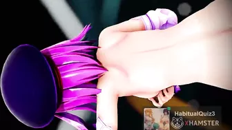 mmd r18 Helena Blavatsky Fate Grand Order sexy small tits cheating wife 3d hentai