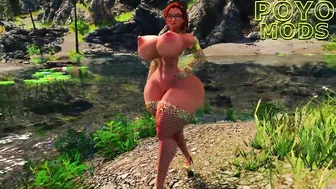 Skyrim SE THICC Wild Gatita