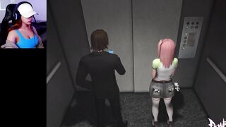 Fucked hard in the elevator